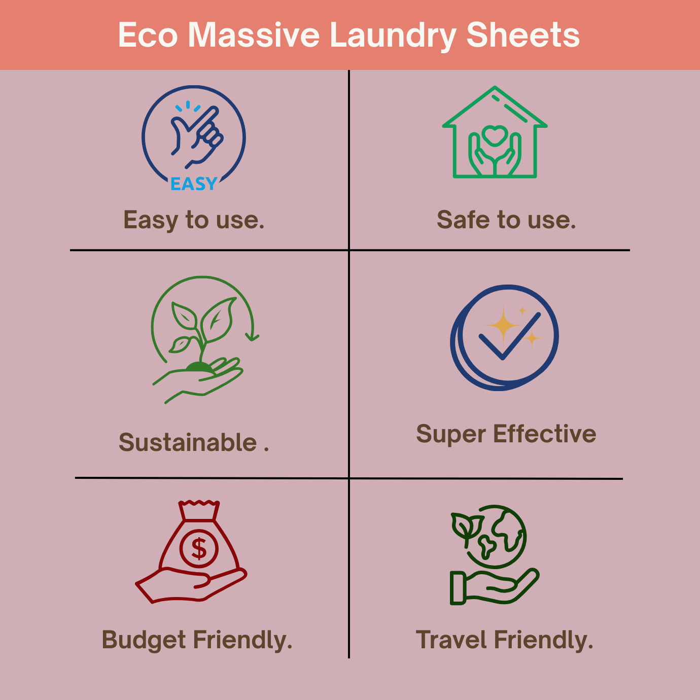 Zero-waste laundry detergent sheets for eco-friendly homes