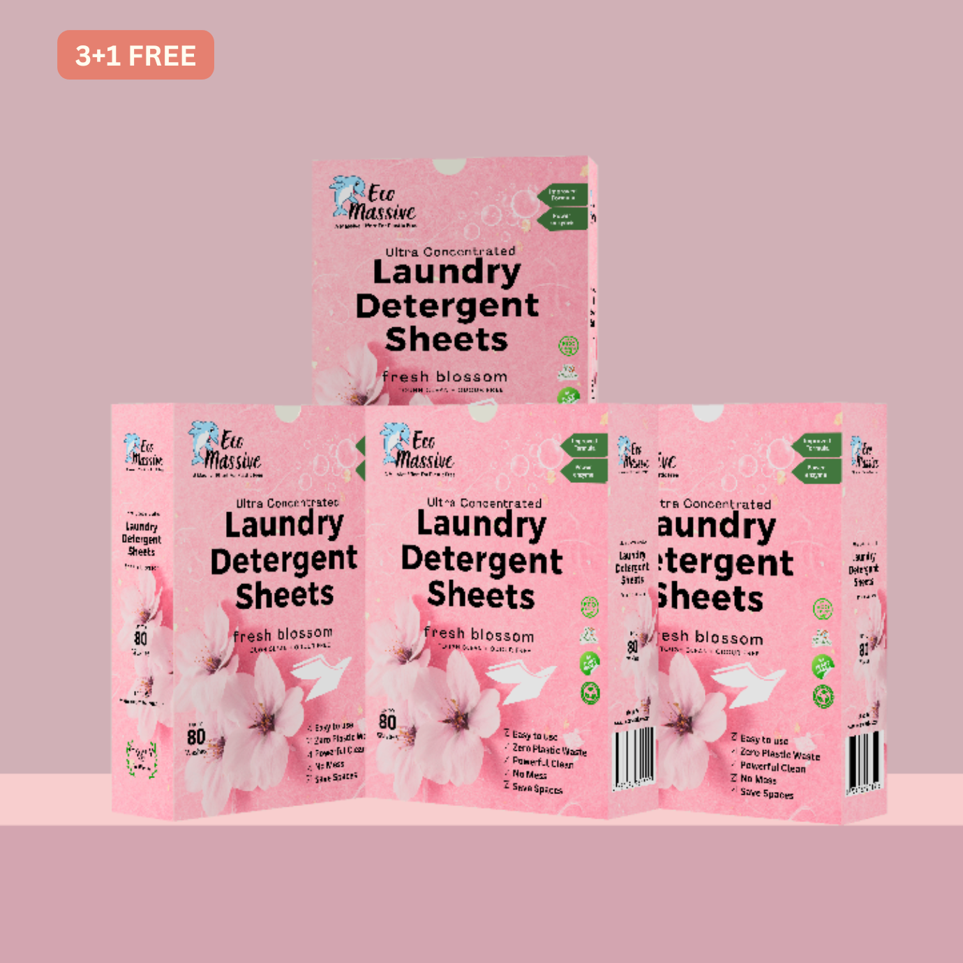 Laundry Detergent Sheets - 80 Loads