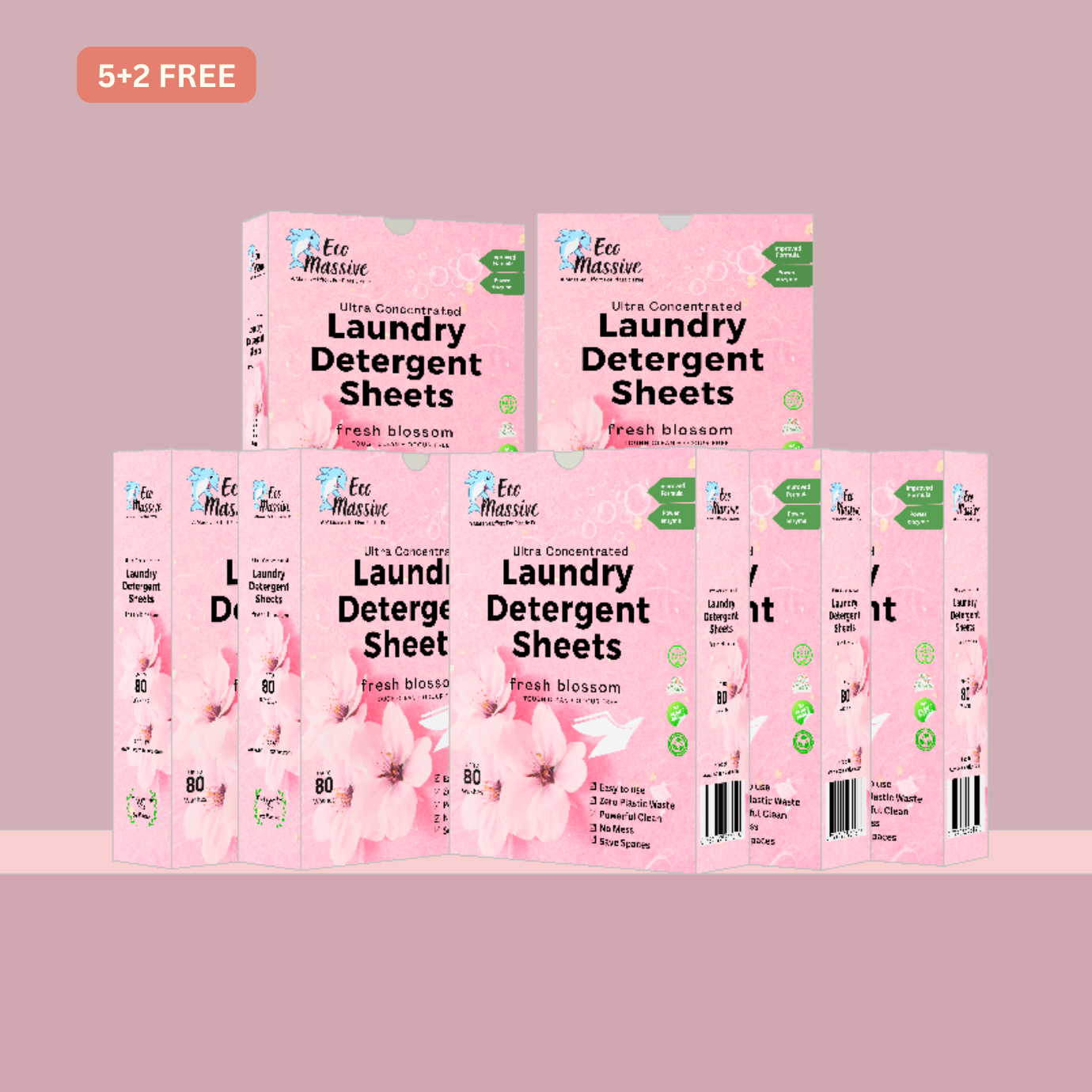 Laundry Detergent Sheets - 80 Loads