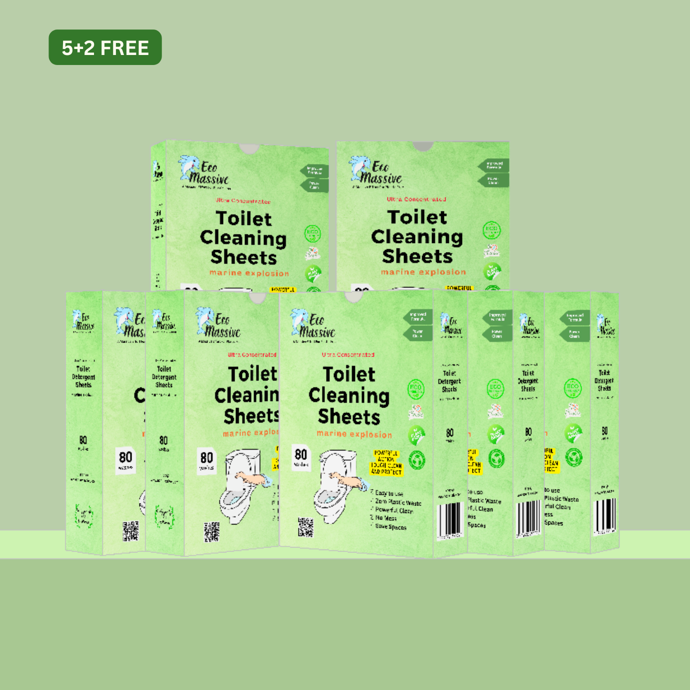 5+2 Free Pack (560 Washes)