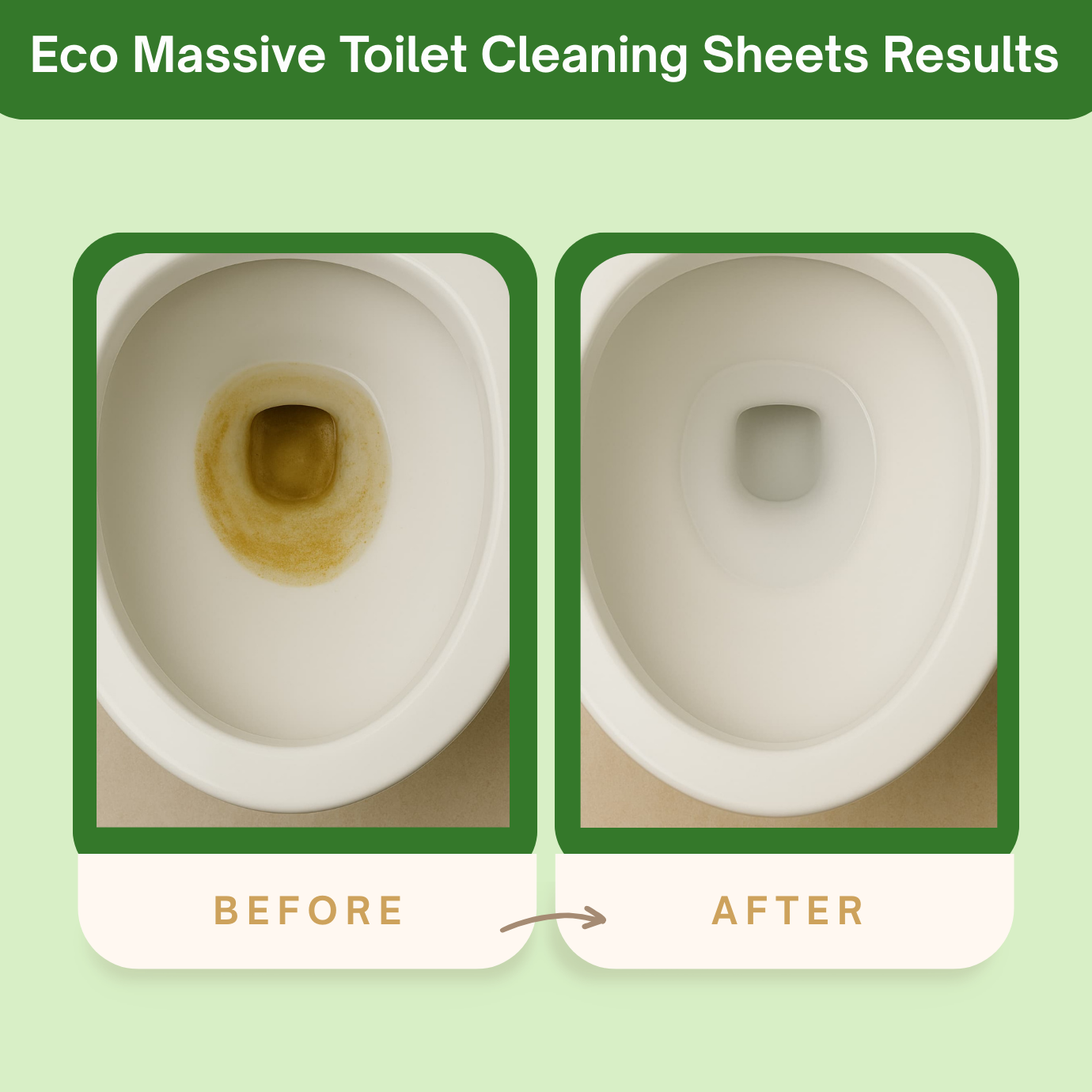 Toilet Cleaning Sheets: Marine Explosion Fragrance - 80 Washes