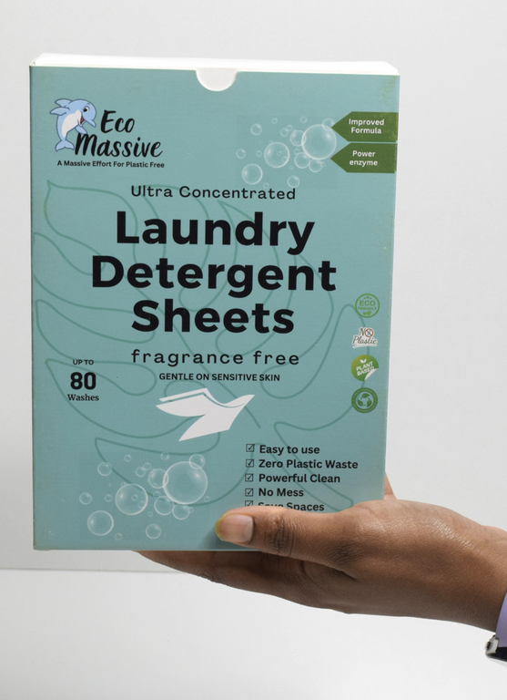 Eco Laundry Detergent Sheets80 Loads Eco Massive ECO Massive