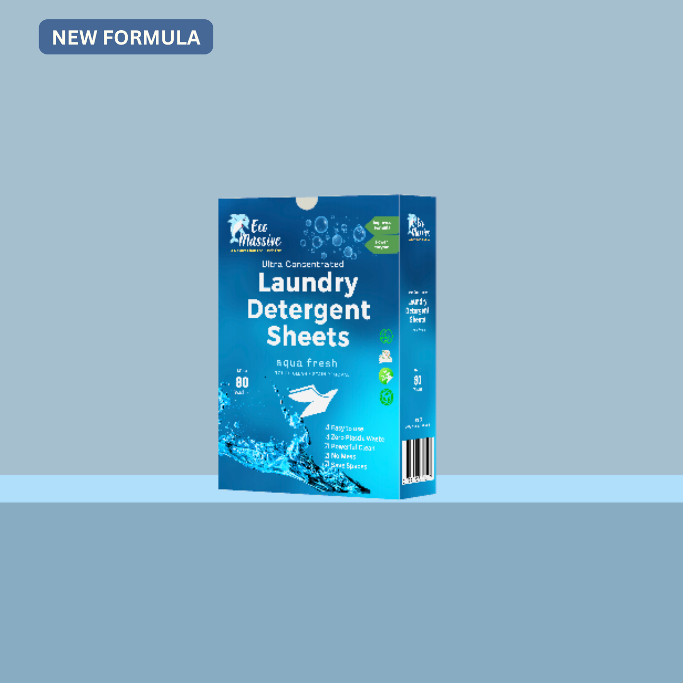 Laundry Detergent Sheets - 80 Loads