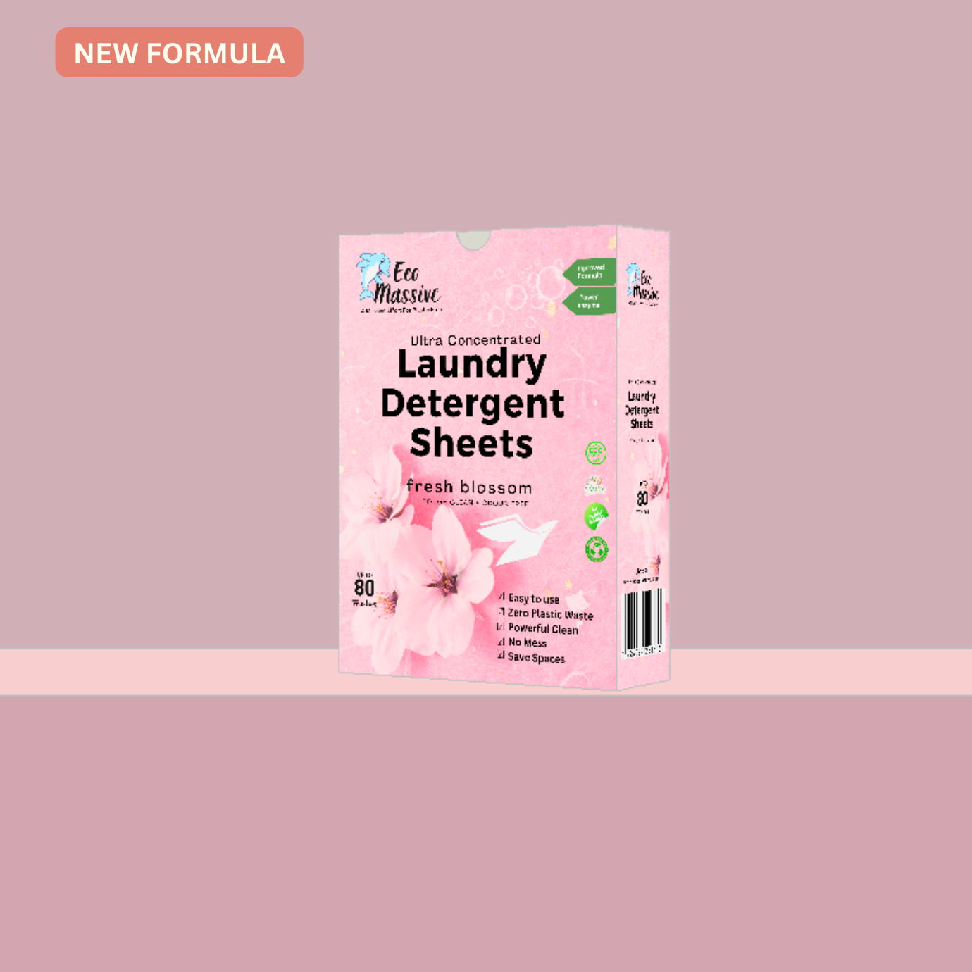 Laundry Detergent Sheets - 80 Loads