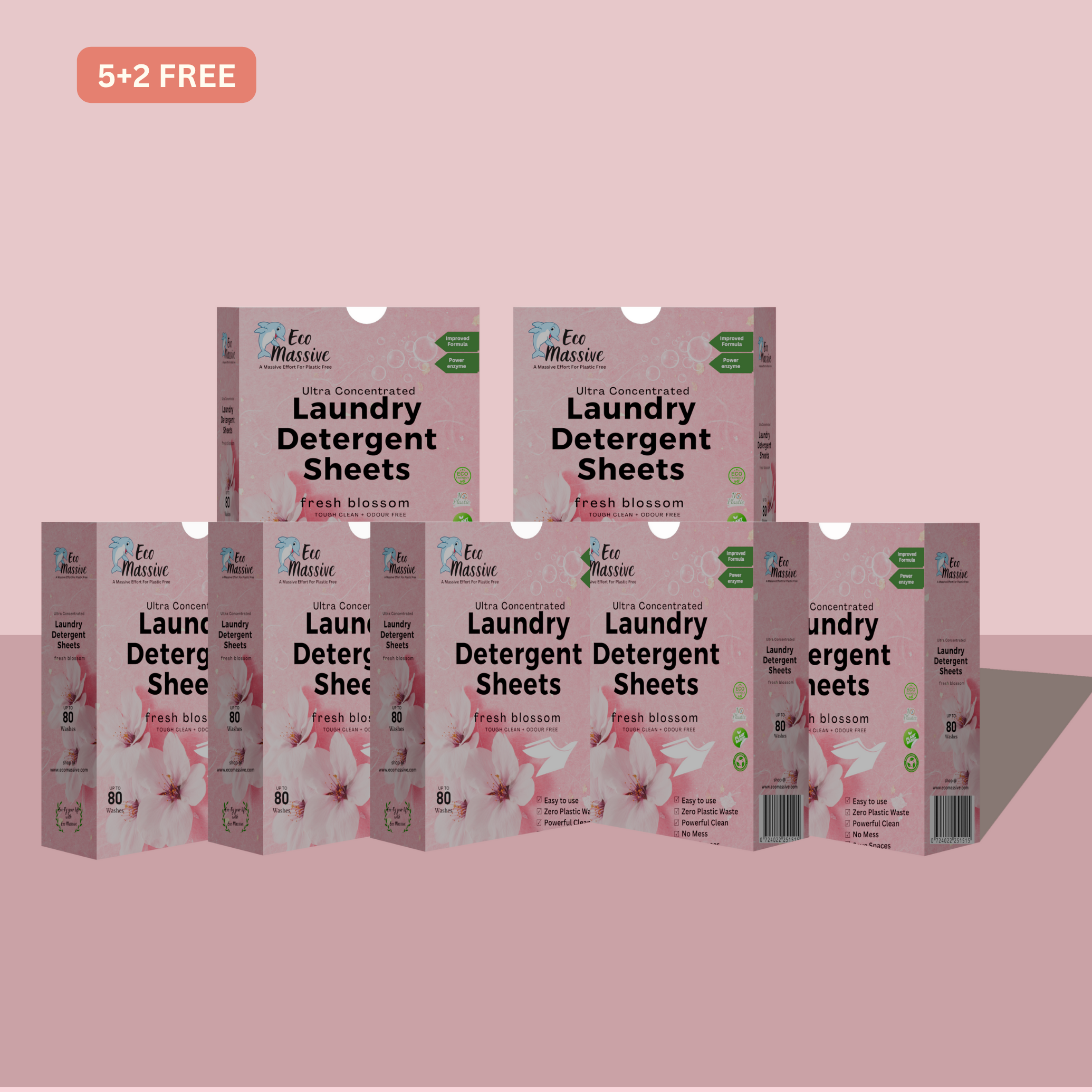 Laundry Detergent Sheets - 80 Loads