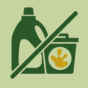 Gentle laundry detergent sheets for sensitive skin