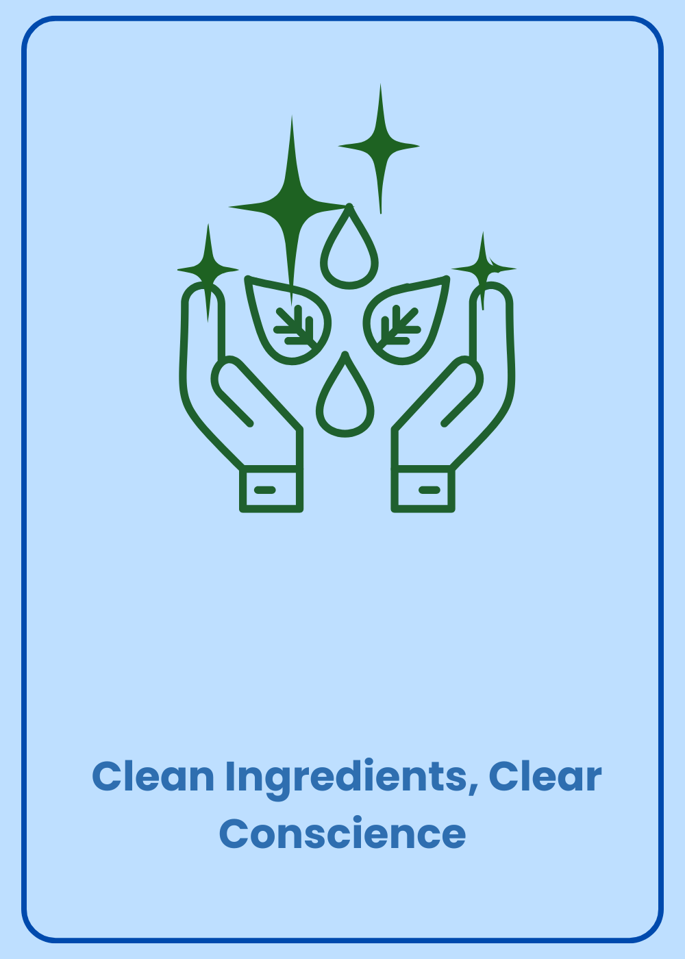 No plastic bottles used with eco friendly cleaning sheets